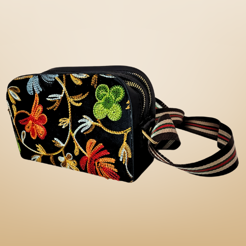 Women Embroidered Sling Bag