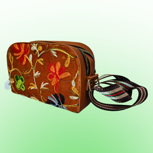 Women Embroidered Sling Bag